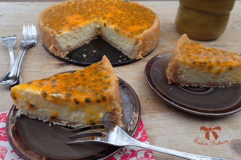 Kokosový cheesecake s marakujou
