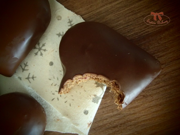plnené perníky s čokoládou