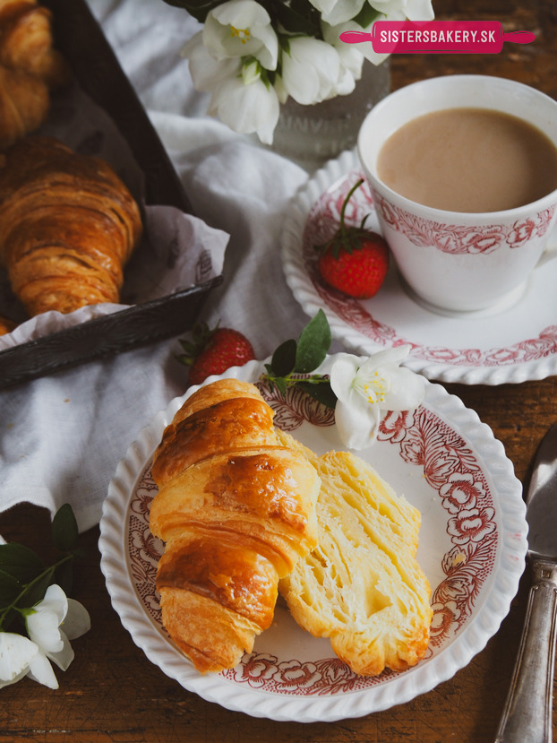 kváskové croissanty